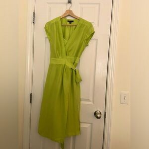 Silk Wrap Dress